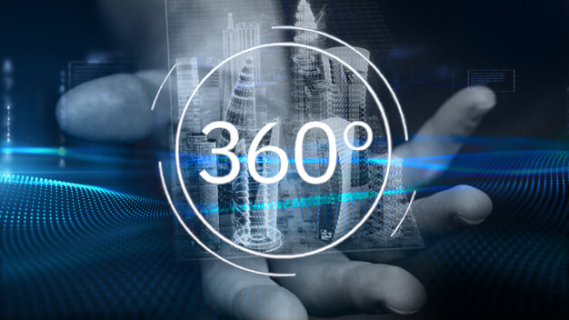 Ein mehrstufiges 360° digitales Modell mit Verkaufs- und Bestandsverwaltung